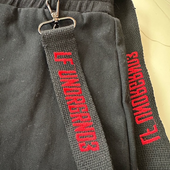 LF Brand Black Cargo Pants - Picture 4 of 6